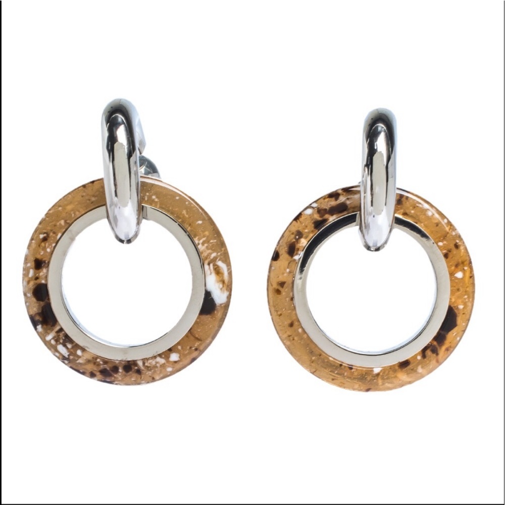 Burberry Tortoise Earrings